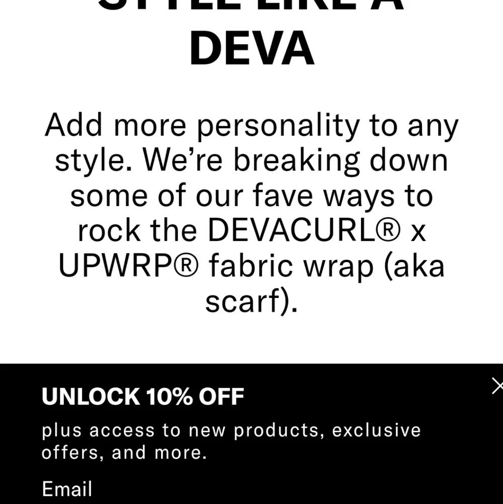 Diva Curl wrap for your hair. However,it could be for your neck. Pink 26